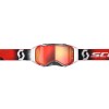 OCULOS SCOTT PROSPECT - BRANCO / VERMELHO - LENTE ESPELHO LARANJA OCULOS SCOTT PROSPECT - BRANCO / VERMELHO - LENTE ESPELHO LARANJA